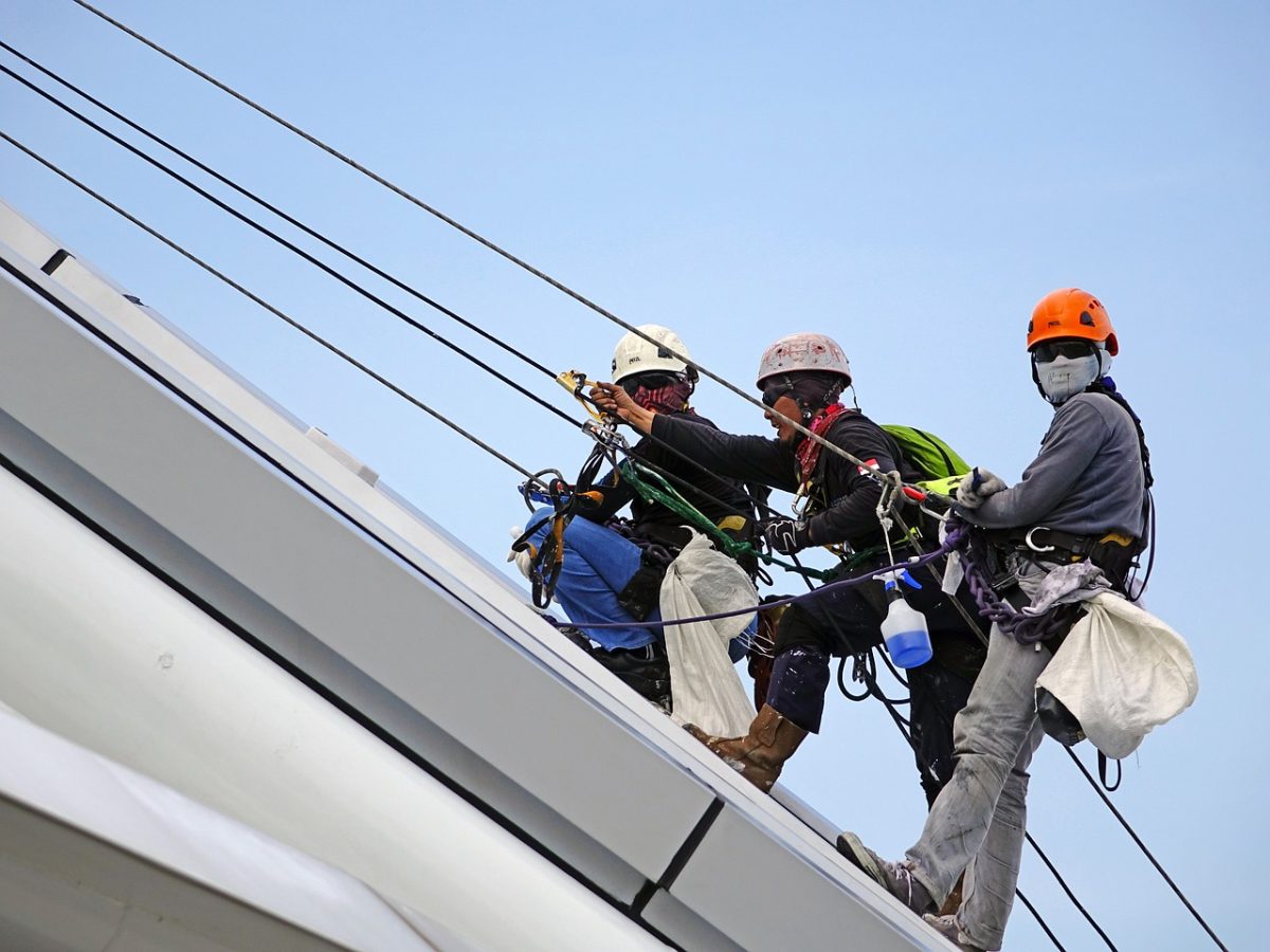 Photo of Your safety during roof repairs