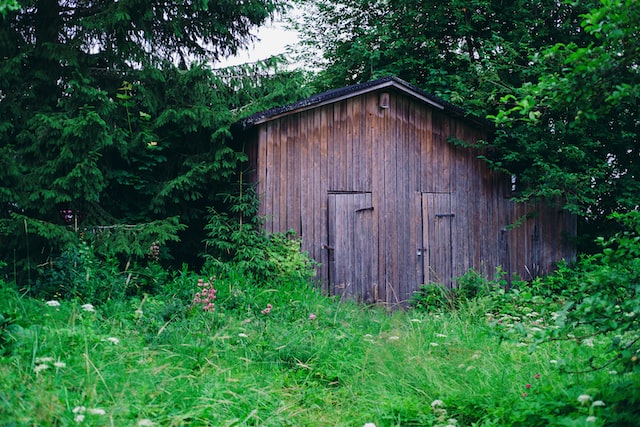 If the shed is away from the border of your property