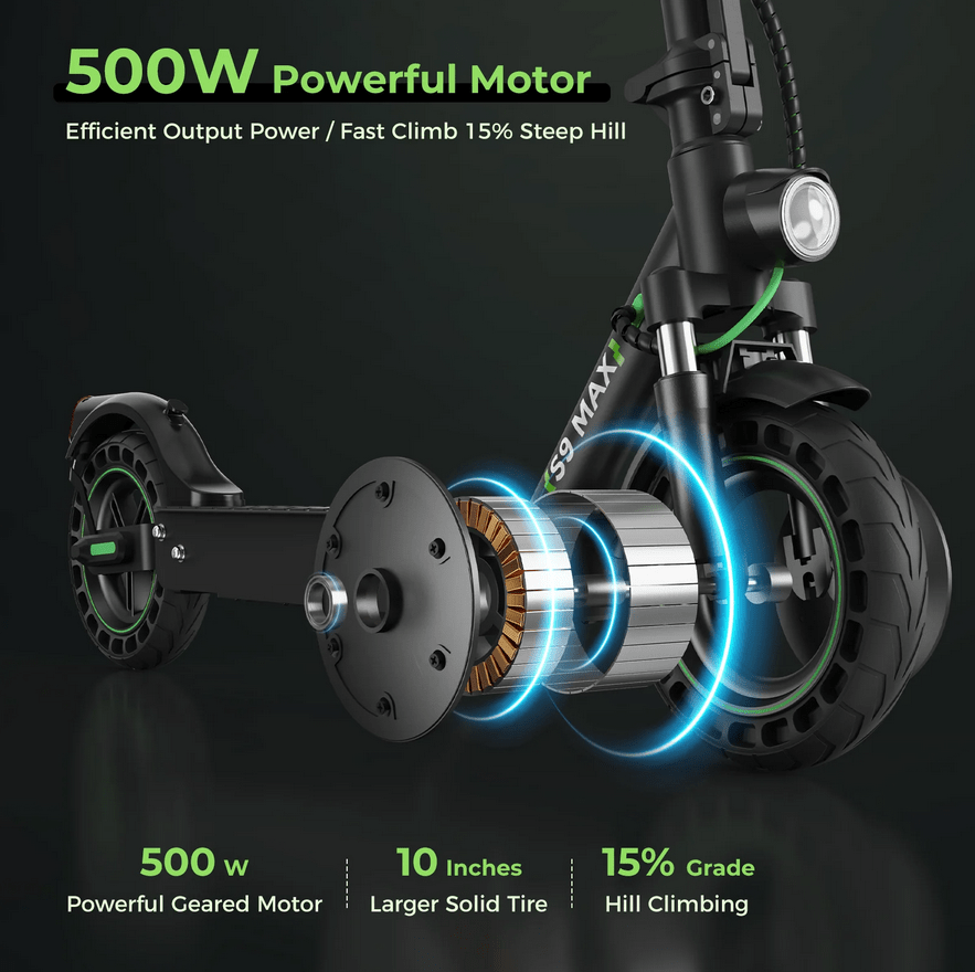 powerful engine of scooter