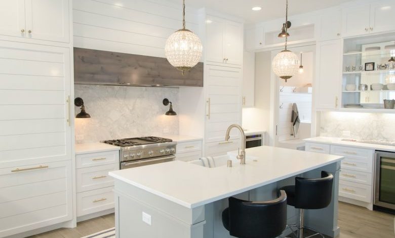 Remodel Kitchen - white kitchen room set