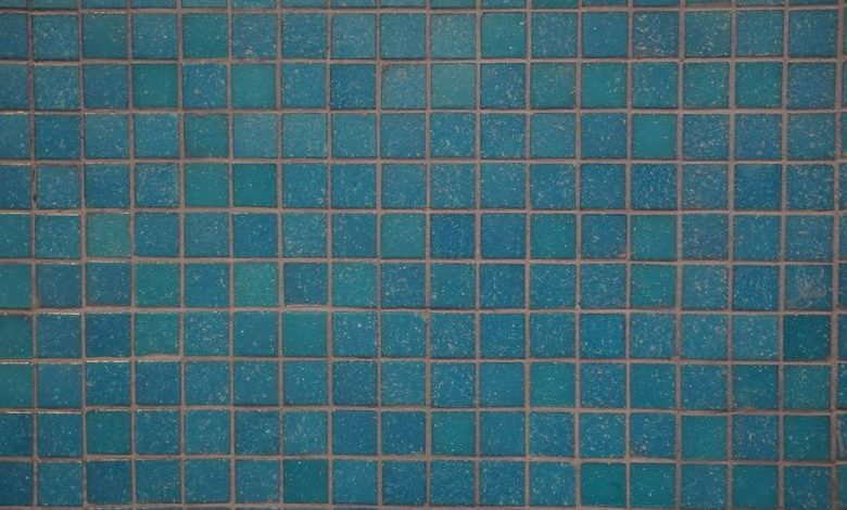 Bathroom Tile - blue tiles