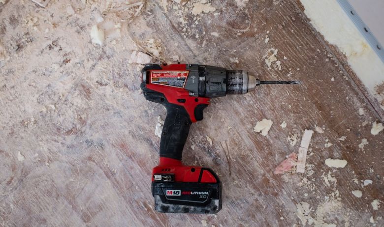 Power Tools - red cordless powerdrill