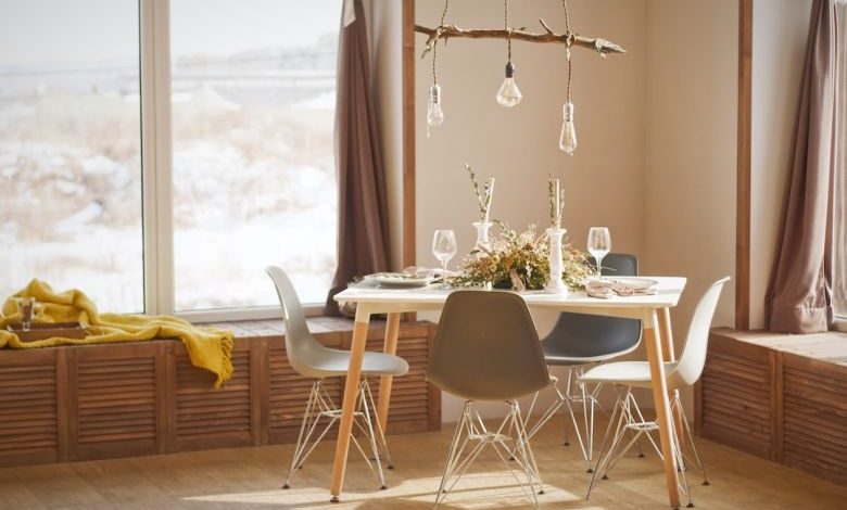 Home Insulation - white wooden dining table set during daytime