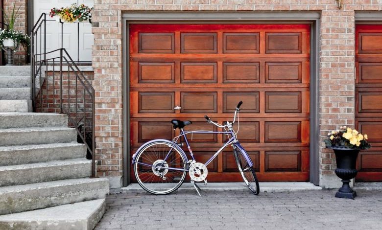 Home Garage - purple cruiser bicycle