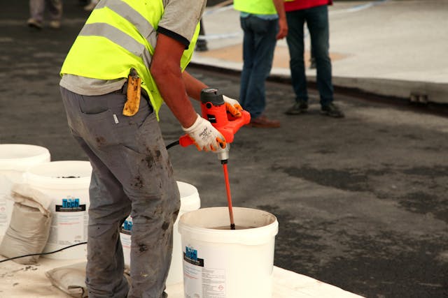 a-man-working-and-using-a-mud-mixer